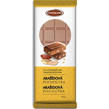 Čokoláda Chocoland Arašídová pochoutka 90 g