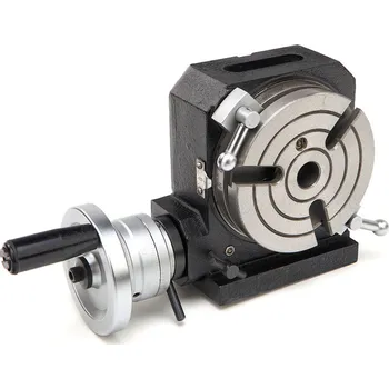 Příslušenství k frézce Horizontální a vertikální otočný stůl 110 mm (TrueTech)