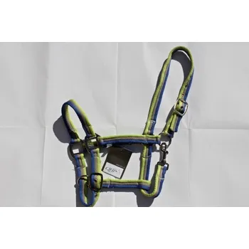 Vybavení pro koně Ohlávka QHP Triple Barva: Světle zelená, Velikost: COB