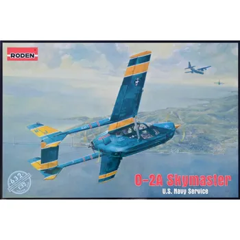 Plastikový model Roden 1/32 O-2A Skymaster U.S. Navy Service