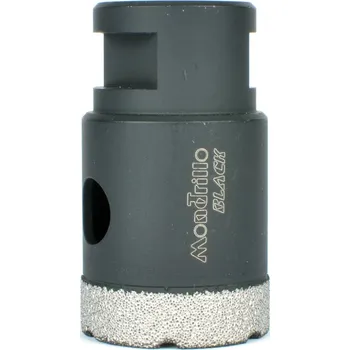 Vrták Montolit Diamanová korunka black - slinutá dlažba, žula, mramor, FSB35