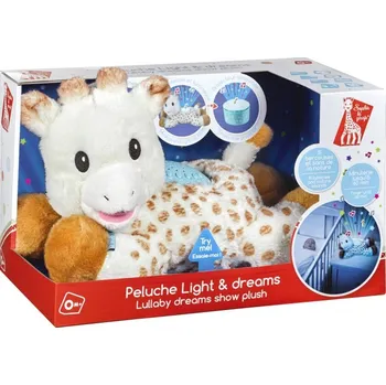 plyšák Vulli Plyšová žirafa s nočním světýlkem a melodiemi