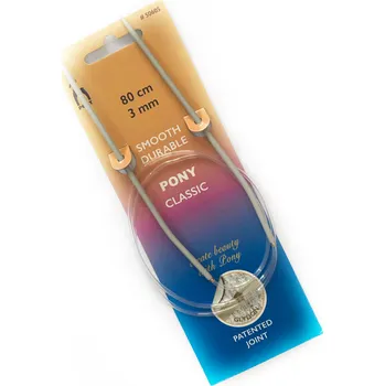 Jehlice Kruhové jehlice vel. 3, délka 80 cm