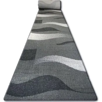 Koberec Balta Běhoun Sisal Floorlux 20212 černý / stříbrný Šíře: 70 cm