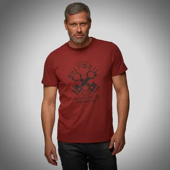 Pánské červené tričko Piston GULF - XL