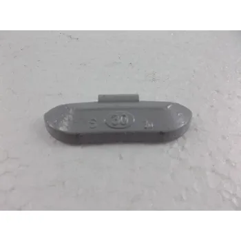 Sada na opravu pneumatiky Zinková vyvažovací závaží 30g-natloukací