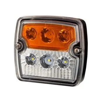 Směrový světlomet Svítilna kompletní přední, diodová, (3x0.5mm2,1m) 12/24V