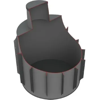 jímka Jímka odpadní HECKL, k obetonování, výška 1,5 m, průměr 1 m, objem 1000 l J100600000001