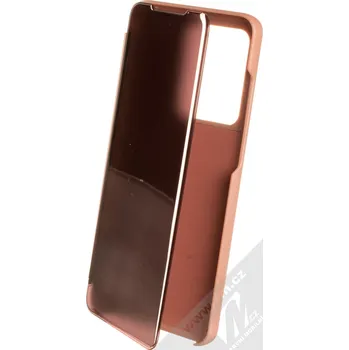 Pouzdro na mobilní telefon Vennus Clear View flipové pouzdro pro Samsung Galaxy S20 Ultra růžová (pink)