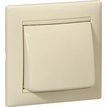 Elektrická zásuvka Valena kabelový výstup Béžová