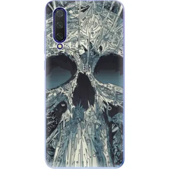 Pouzdro na mobilní telefon Odolné silikonové pouzdro iSaprio - Abstract Skull - Xiaomi Mi 9 Lite