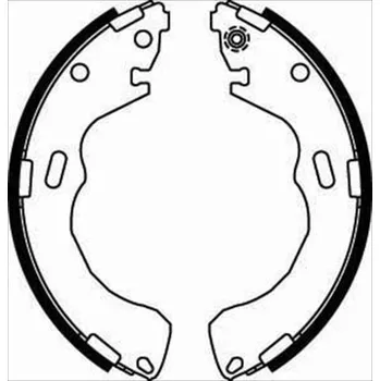 Brzdová čelist Sada brzdových čelistí STARLINE