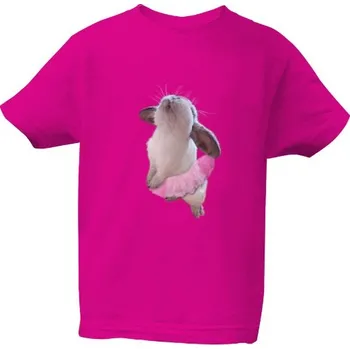 Pánská móda Tričko s potiskem Balet králík dětské