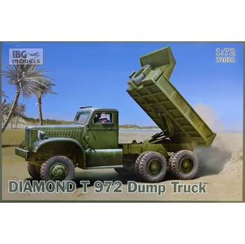 Plastikový model IBG 1/72 Diamond T 972 dump truck
