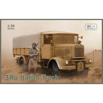 Plastikový model IBG 1/35 3Ro Italian Truck w/ canvas
