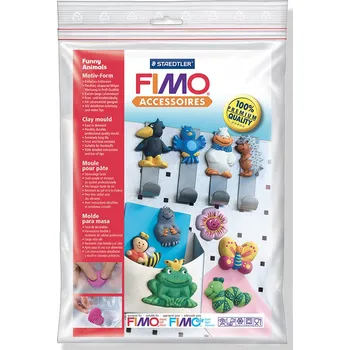 Forma na pečení Silikonová forma - Zábavná zvířátka Funny animals 874209 Fimo