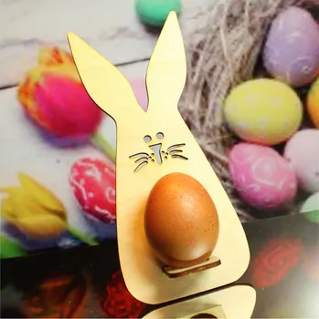 Velikonoční dekorace Stojánek na vajíčko zajíček