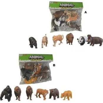 Hračka pro nejmenší Zvířátka safari v sáčku 11cm