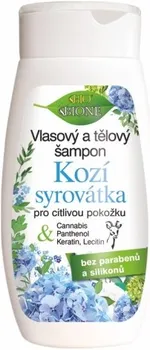 Šampon Bione Cosmetics Kozí syrovátka vlasový a tělový šampon pro citlivou pokožku 260 ml