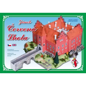 Papírový model Zámek Červená Lhota - Zadražil Ivan