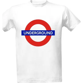 Tričko s potiskem London Underground pánské