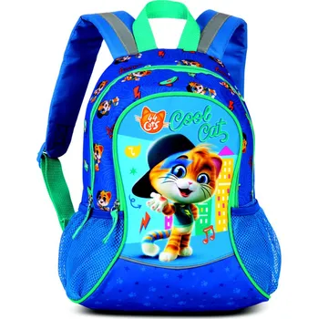Městský batoh Fabrizio Dětský batůžek Cool Cats pocket 20627-0500