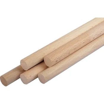 Modelářský materiál Tyčovina hladká 6 x 800 mm