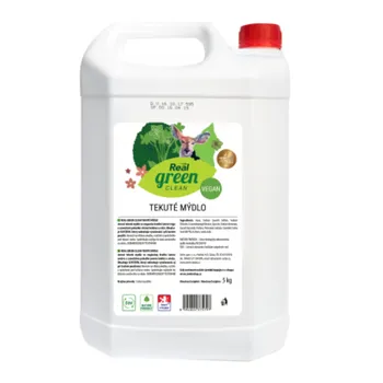 Mýdlo Real Green clean tekuté mýdlo 5 l