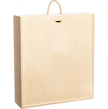 Dárková krabička Kazeta na 3 vína - uzavřená