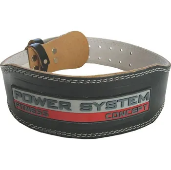 Opasek na cvičení Power System POWER SYSTEM Fitness opasek POWER BLACK S