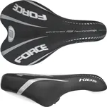 Sedlo FORCE KIDS 12-16" dětské, černo-šedé Černá, Šedá