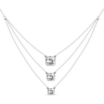 Náhrdelník Náhrdelník čirý se Swarovski Elements Imperial Trio NK3ROLO4480C Krystal