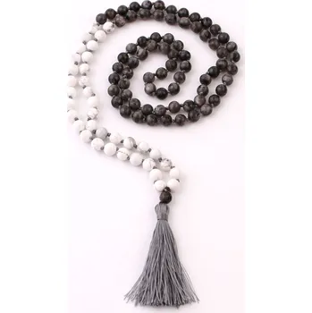 Mala howlite a labradorit