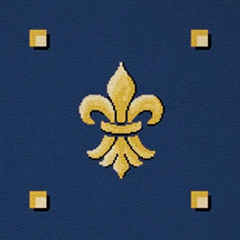 Koberec ITC Bach AB 77 šíře 4m modrá