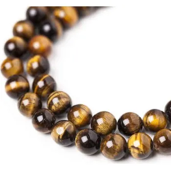 Materiál na výrobu šperku přírodní tygří oko korálek 8 mm