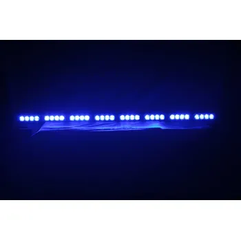 Maják LED alej voděodolná (IP66) 12-24V, 32x LED 1W, modrá 955mm (kf758-8blu)