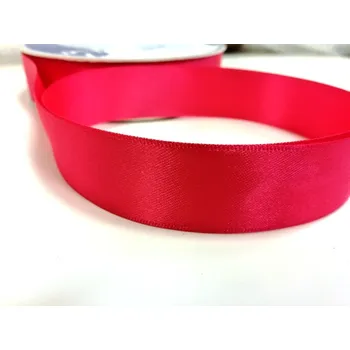 Stuha Saténová stuha 25 mm - korálová - 1m