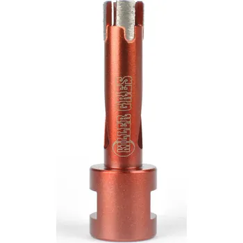 Brusný kotouč Brevetti Montolit FT-S15 KILLER, diamantová korunka za sucha, do úhlové brusky, na vrtání děr do tvrdé keramiky, slinuté dlažby, kamene