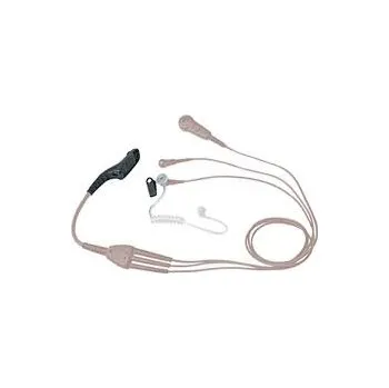 Vysílačka Motorola PMLN6124A Diskrétní sluchátko včetně krouceného zvukovodu, oddělené PTT, mikrofon, 3-drát