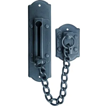 Dveřní kování Kovaný zámek s řetízkem model 250