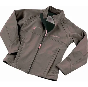 SOFTSHELL LADY E7733F - dámská hnědá softshell bunda Ixon - L