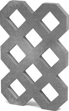 TRANSFORM Plastová zatravňovací dlažba VD600+, odlehčená, 60x40x6 cm, S