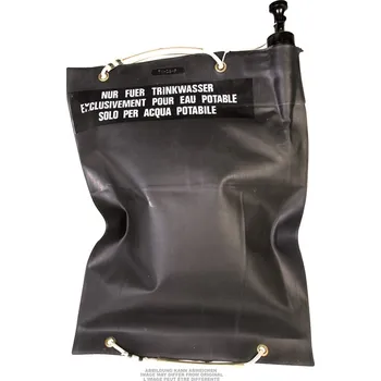 kempingová sprcha Sprcha solární švýcarské armády 20 L - černá