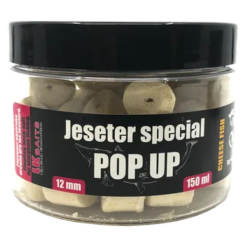 LK Baits Jeseter Special Pellets Pop UP Cheese Fish 12 mm 150 ml