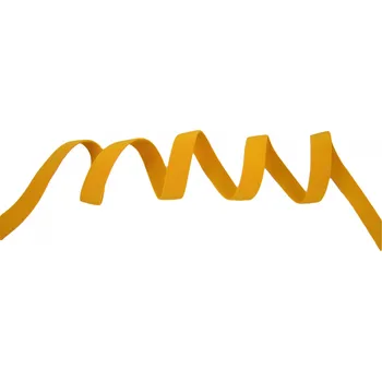 Textilní guma Pruženka plochá 21mm oranžová