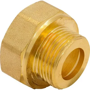 Vodovodní potrubí Mosazná silnostěnná obrácená redukce 3/4" x 1" PN30 MMT246341