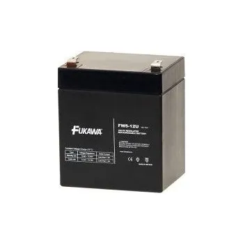 Elektronika Olověný akumulátor Fukawa 12V 5Ah faston F2-6,3mm