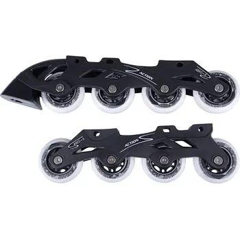 Kolečkové brusle Worker Inline podvozek PP - černá Velikost XS (29-32)