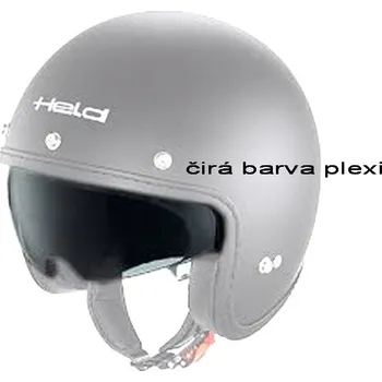 Helma na motorku plexi pro přilby Black Bob zabarvení: čiré