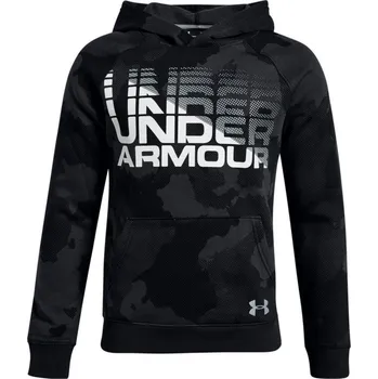 Under Armour Dětská Mikina Under Armour Rival Wordmark Hoody